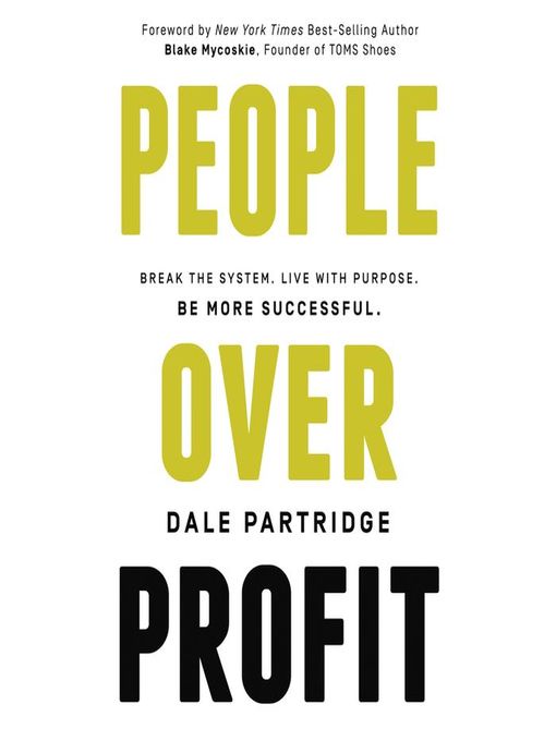 Title details for People Over Profit by Dale Partridge - Wait list